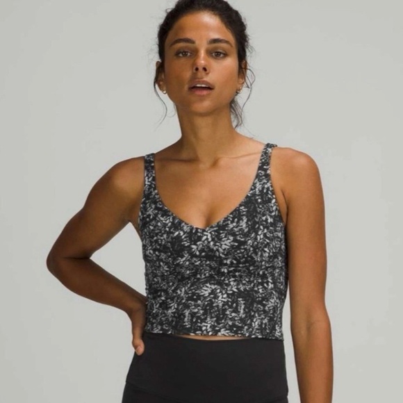 lululemon athletica Other - Lululemon Align Tank Top Womens Black Floral Blossom, size 10